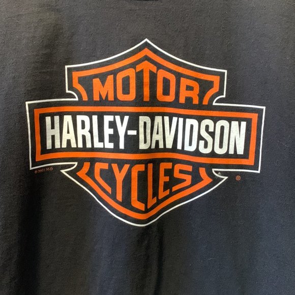 Harley Davidson Motorcycles Sonoma County Cotati California Graphic Tee Size XL - Picture 3 of 8